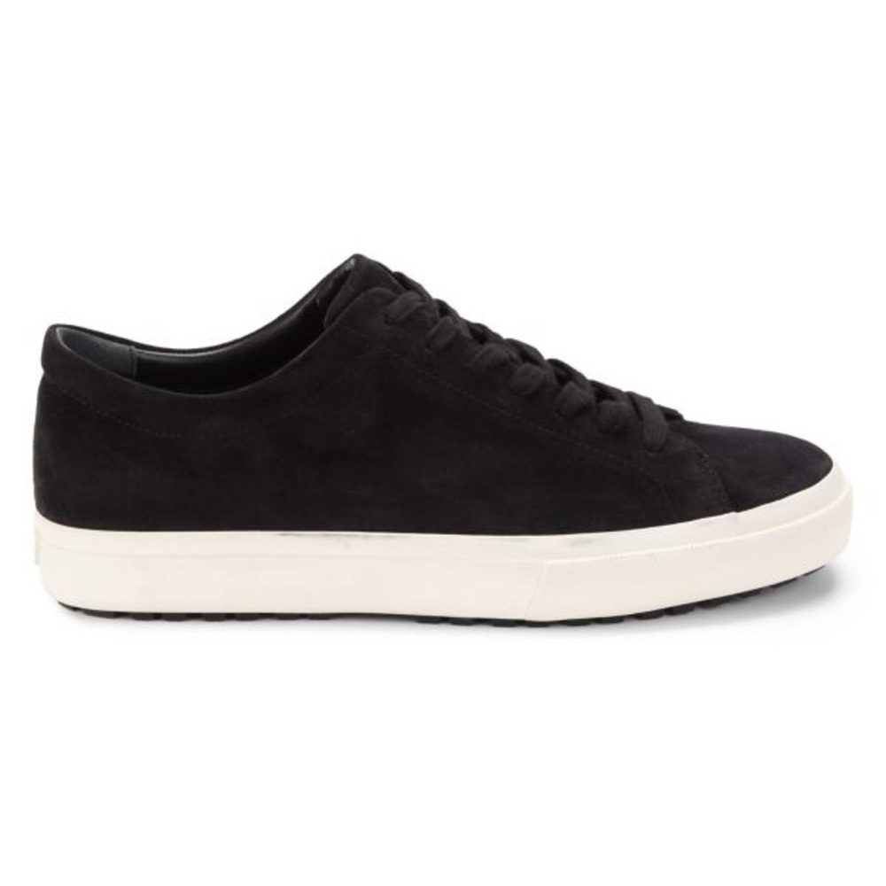 Vince Black Suede Lace-Up Sneakers - Size 13